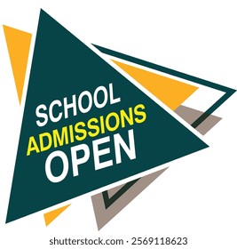 admission open banner social media post template school college university	
