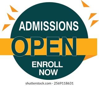 admission open banner social media post template school college university	
