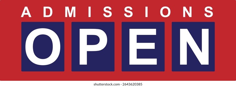 admission open banner social media post template school college university	
