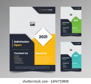 Admission Open Flyer Template Design