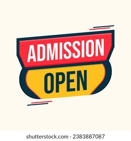 admission open now school education banner social media post template