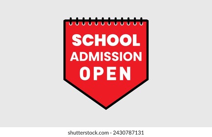 Admission Open School College Student vectors Banner Design Transparent