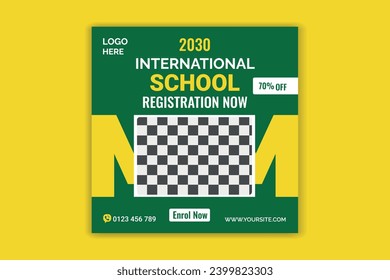 admission social media post ,wb banner design