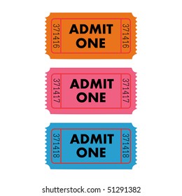 16,746 Admit one ticket Images, Stock Photos & Vectors | Shutterstock