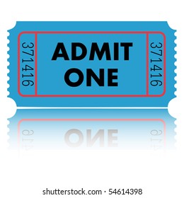 Admit One Ticket