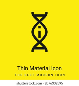 Adn minimal bright yellow material icon