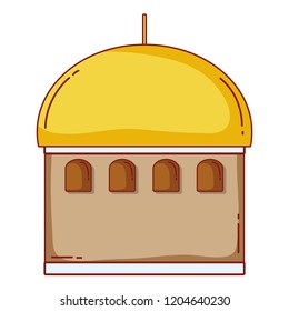 adobe house cartoon