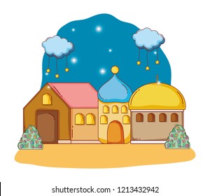 adobe house cartoon