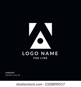 adobe A Letter logo concepts, alphabet letters Logo