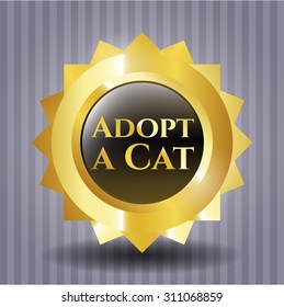 Adopt a Cat shiny badge