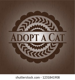 Adopt a Cat wood signboards