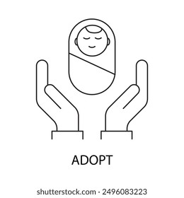 Adopt, Child Adoption, Foster Care, Adoption Process, Adoptive Parents, Support, Family Bonding, Icon, Adopt a Child,Services.