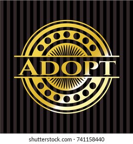 Adopt golden badge