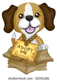 Adopt Me Beagle - Vector