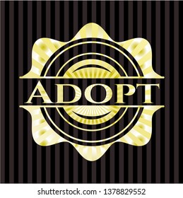 Adopt shiny badge