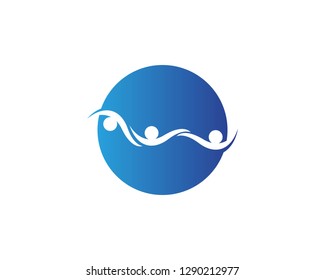 adoption baby logo and symbols template icons app