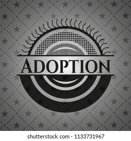 Adoption black emblem
