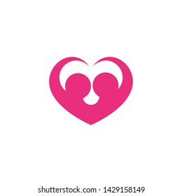 Adoption, Children, Community Care logo template vector icon