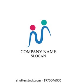 Adoption children logo and symbol health