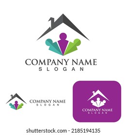 Adoption children logo and symbol health
