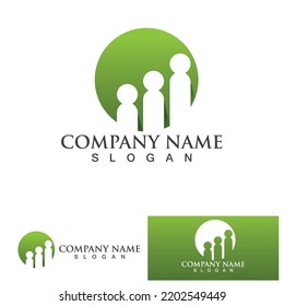 Adoption children logo and symbol health