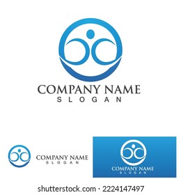 Adoption children logo and symbol health