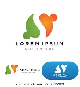 Adoption children logo and symbol health