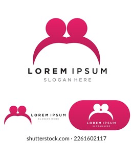 Adoption children logo and symbol health