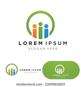 Adoption children logo and symbol health
