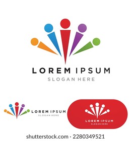 Adoption children logo and symbol health
