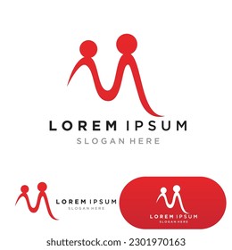 Adoption children logo and symbol health