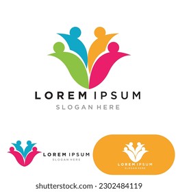Adoption children logo and symbol health