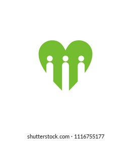 Adoption and community care logo design