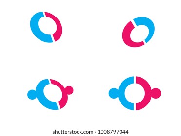 Adoption and Community care Logo template vector icon