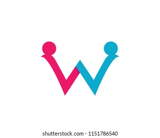 Adoption and community care Logo template vector icons