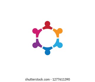 Adoption And Community Care Logo Template Vector Icon