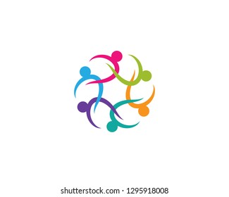 Adoption and community care Logo template