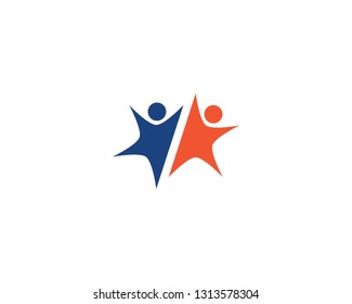 Adoption and community care Logo template