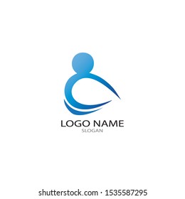ADOPTION AND COMMUNITY CARE LOGO TEMPLATE ICON VECTOR 