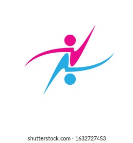 Adoption and Community Care Logo Template vector