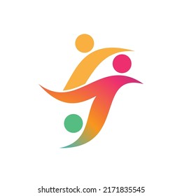 Logo-Vorlage für Adoptionswerbung und Pflege