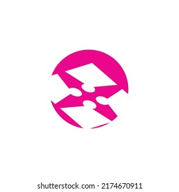 Logo-Vorlage für Adoption und Pflege für die Allgemeinheit Vektorsymbol