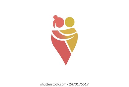 Adoption and community care Logo template