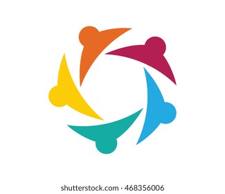 Adoption and community care Logo template	
