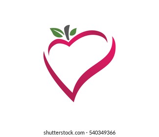 Adoption and community care Logo template vector icon	