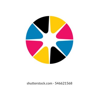 Adoption and community care Logo template vector icon