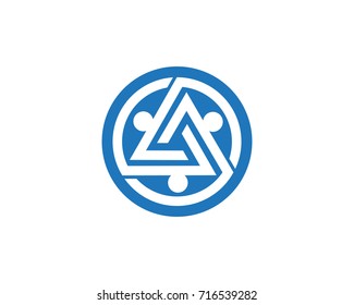 Adoption and community care Logo template vector icon	