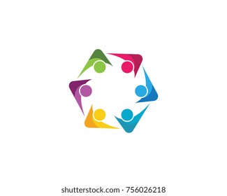 Adoption and community care Logo template