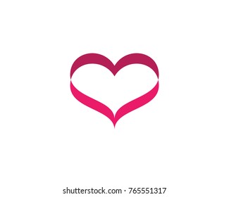 Adoption and community care Logo template vector icon