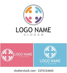 Adoption and community care Logo  vector